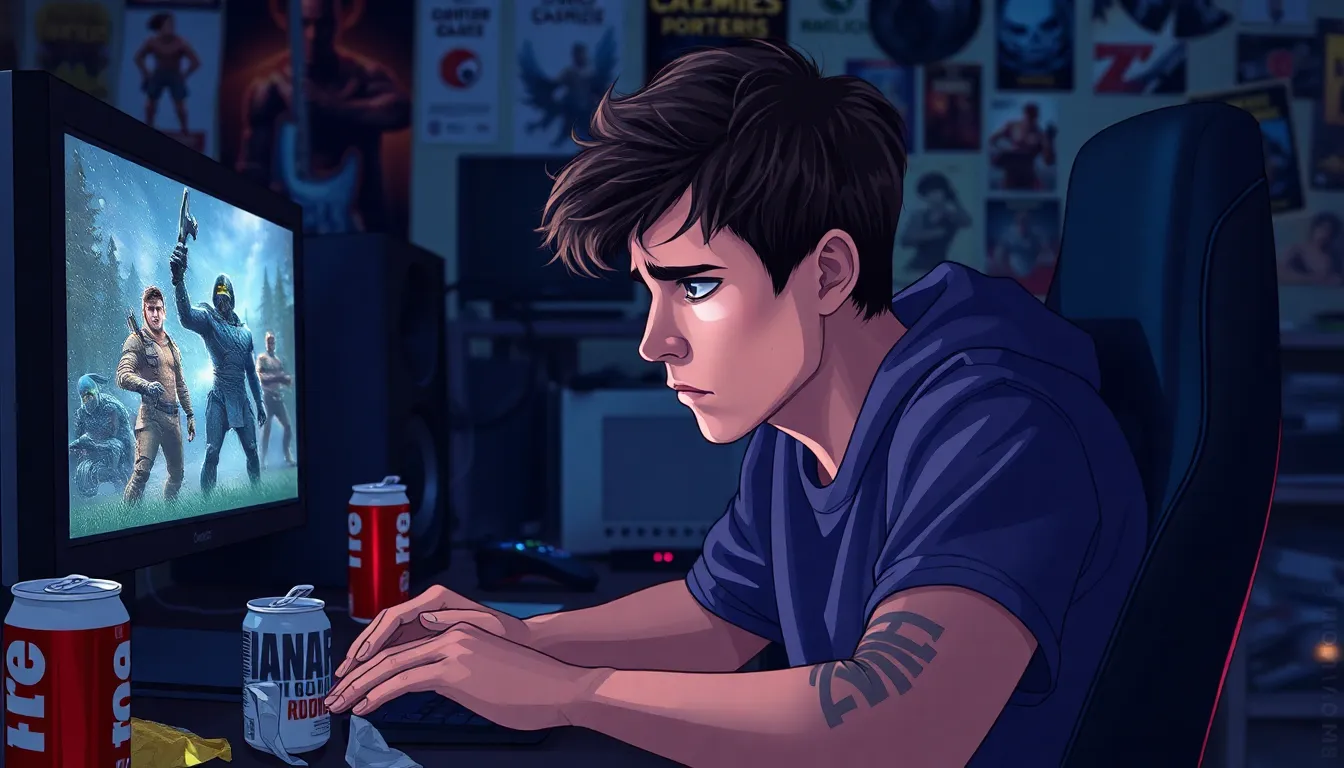 can too much gaming overdertoza cause anxiety
