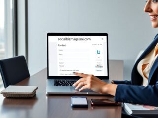 socialbizmagazine.com contact page