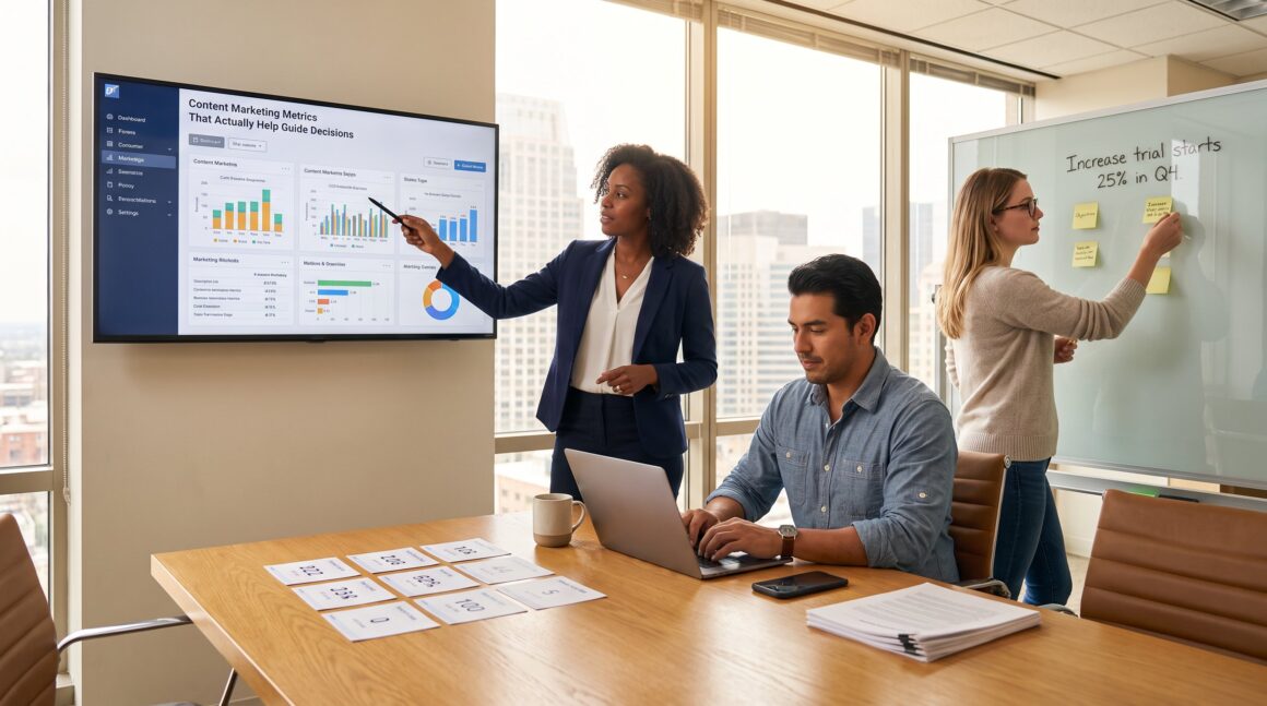 Content Marketing Metrics That Actually Help Guide Decisions