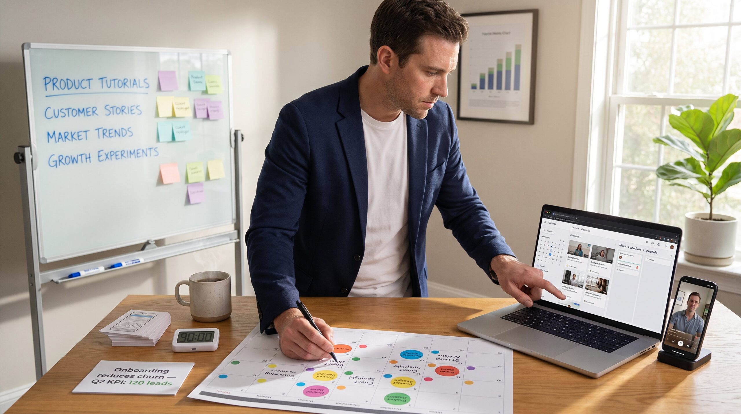 How Entrepreneurs Can Plan a Consistent Content Calendar
